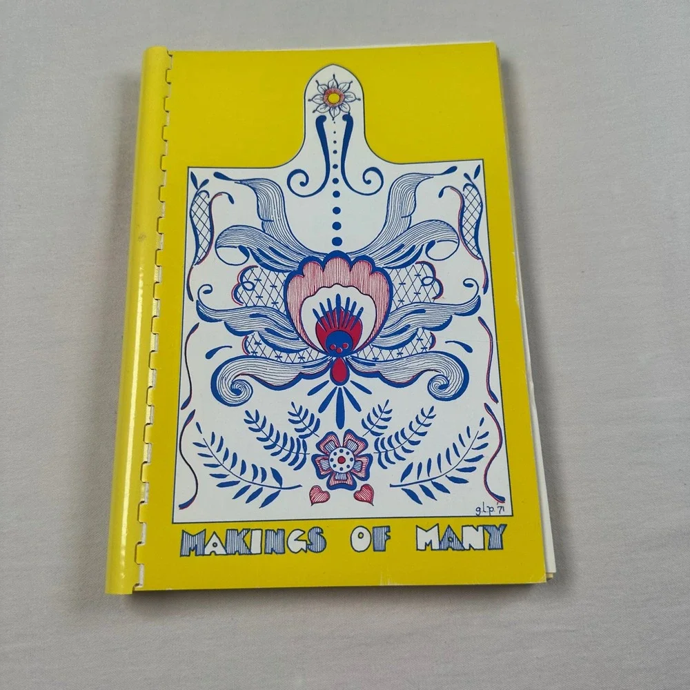 Making Of Many Evangelical Covenant Church Vintage Cookbook Des Moines Iowa 1971